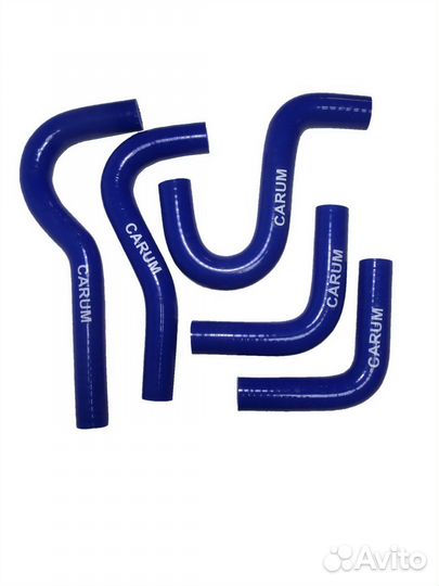 Патрубки отопителя Газель Бизнес силикон