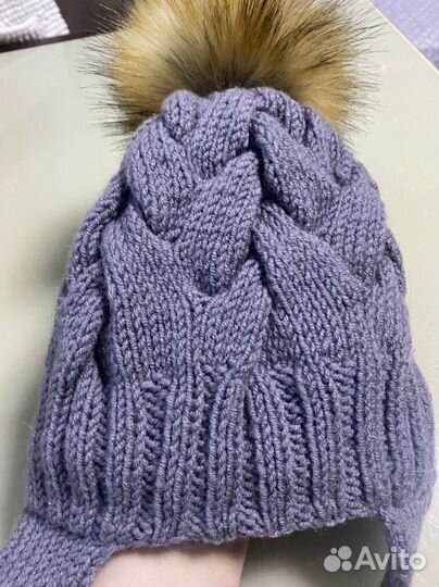 Шапка зимняя на мальчика 50 52