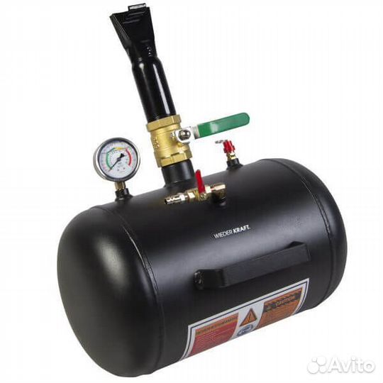 Бустер (ресивер) для взрывной накачки