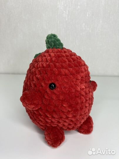 Вязаная игрушка Динозавр