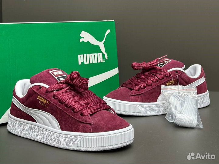 Puma Suede XL красные