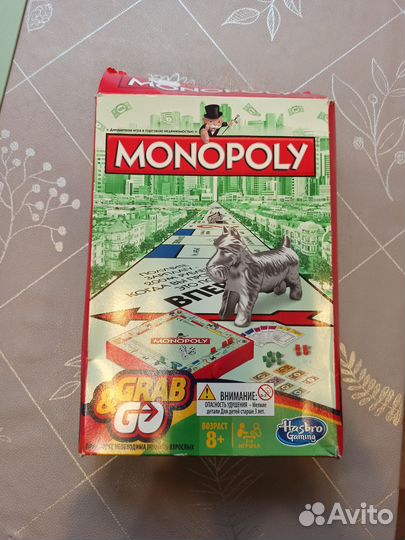 Монополия Monopoly дорожная мини