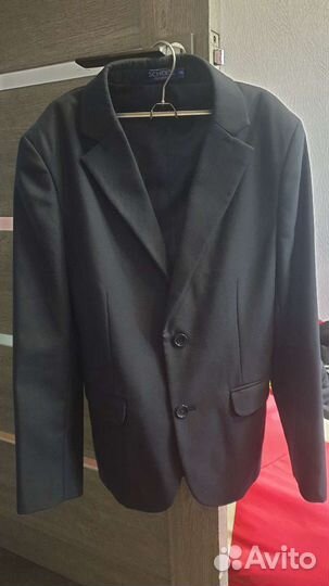 Пиджак школьный для мальчика 152
