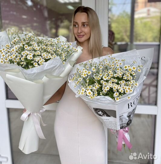 Букет из ромашек, доставка цветов