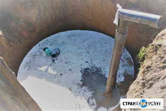 Септик из бетонных колец под ключ
