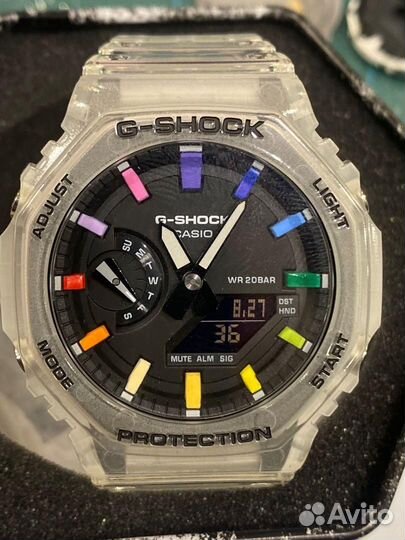 Часы Casio G-Shock GA-2100 Skeleton