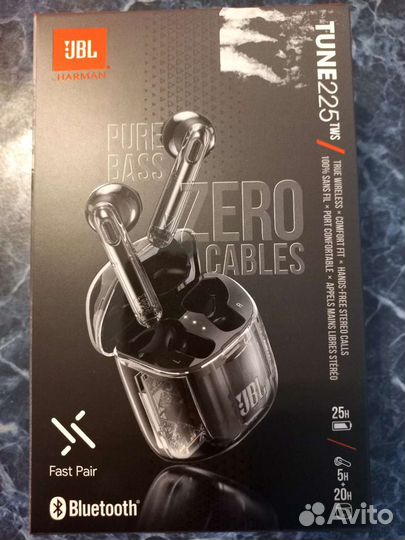 Беспроводные наушники новые