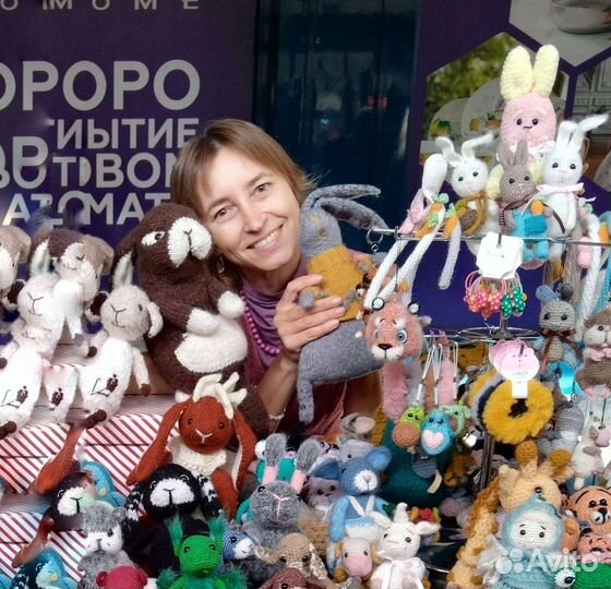 Обучение вязанию игрушек крючком