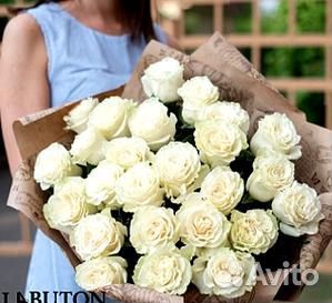 Букет 25 роз Цветы