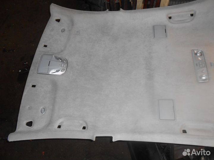 Обшивка потолка Hyundai Equus alcantara