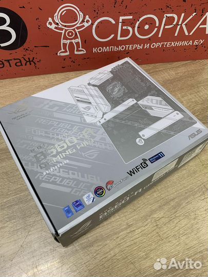 Новая мп с Wi-Fi asus ROG strix B560-A gaming wifi