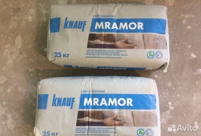 Клей плиточный кнауф белый мрамор