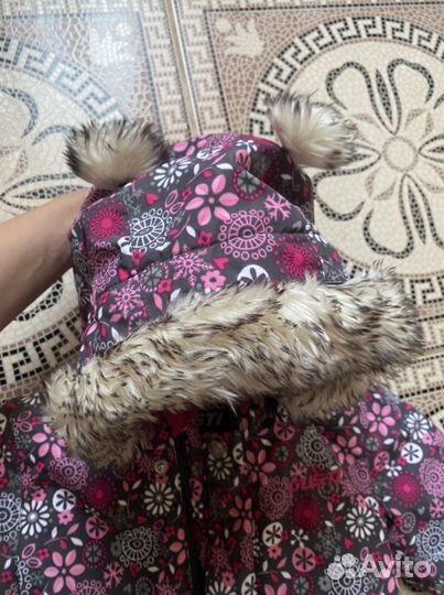 Зимний комбинезон для девочки