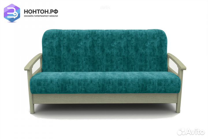 Диван книжка Омега бирюзовый / бук