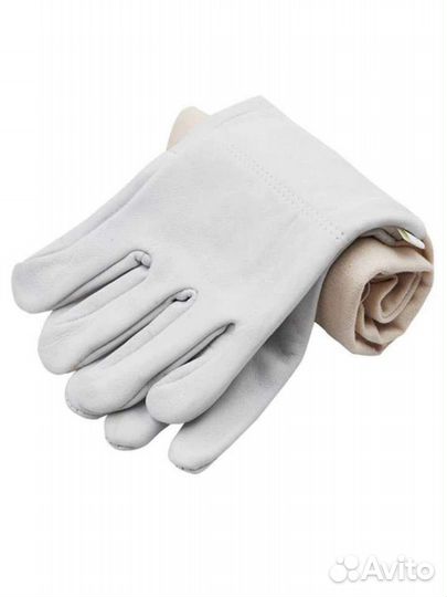 Перчатки для пчеловода новые из овечьей кожи, льна