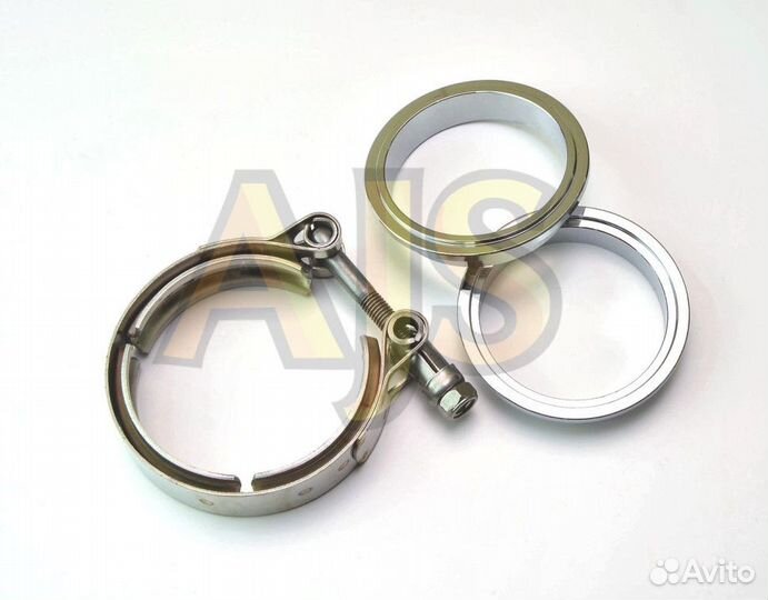 V-band хомут с фланцами 2 (51мм) папа-мама