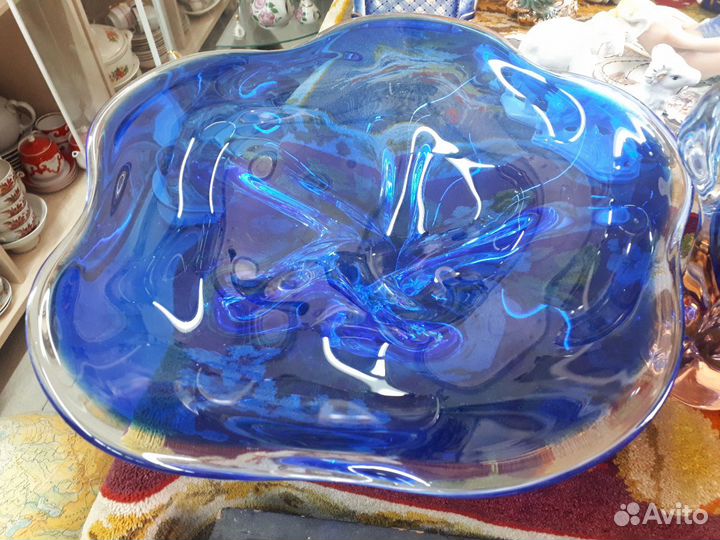 Вазы. Чешское стекло,времена СССР