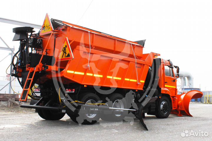 Кдм аду 8.0 на базе самосвала камаз 65115