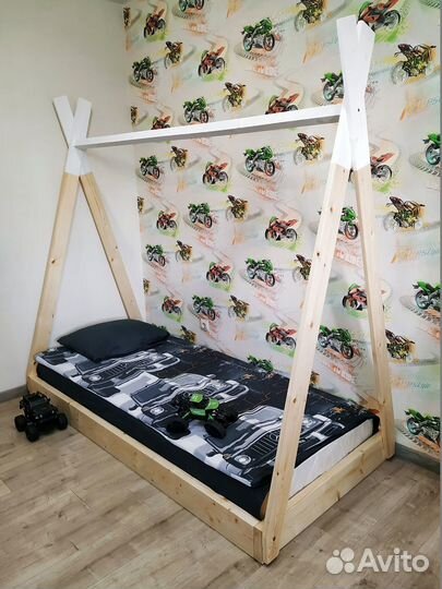 Детская кровать 90*200 Вигвам