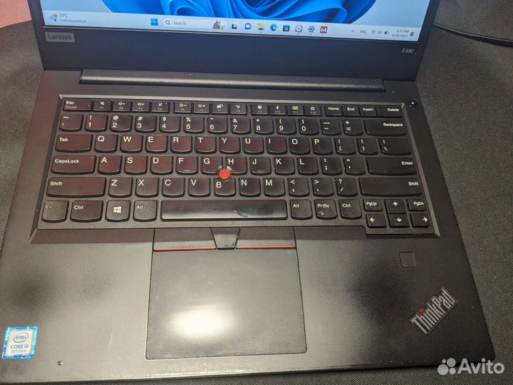 Thinkpad E490 i5 8265U 16/256gb FHD