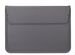 Чехол-конверт кожаный для ноутбука 13", серый