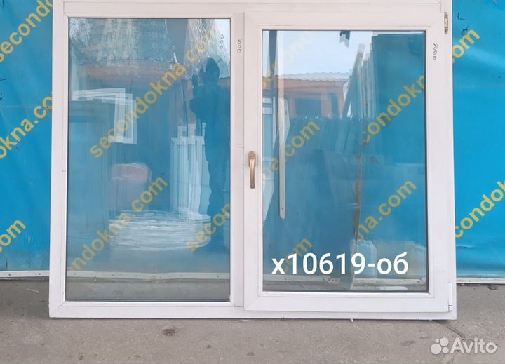 Пластиковое окно Б/У 1780(в) 1320 об х 1670(ш)