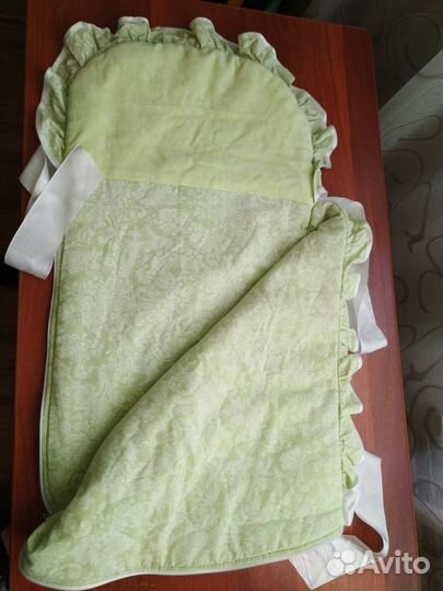 Продам тёплый комплект на выписку (б/у)