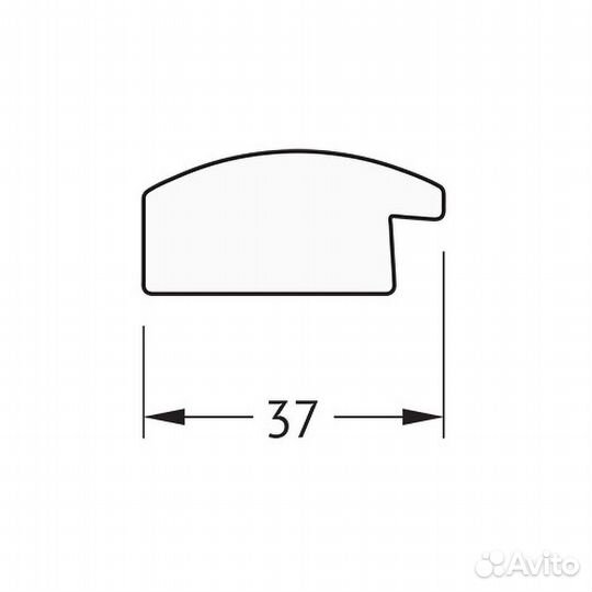 Зеркало Evoform Definite 80х60 BY 0646 в багетной