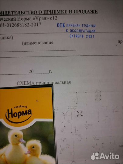 Инкубатор автоматический