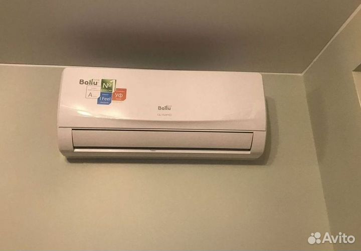 Сплит система с установкой