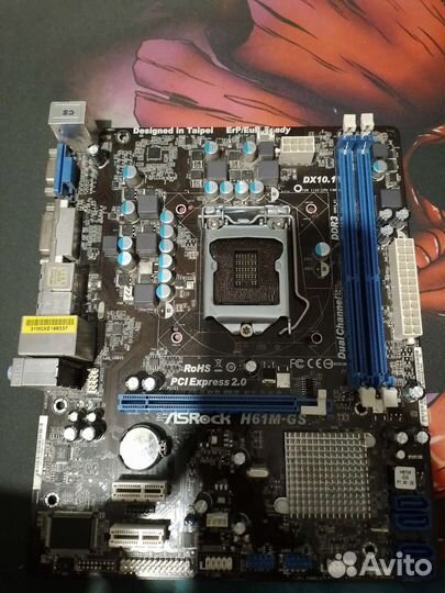 Материнская плата 1155