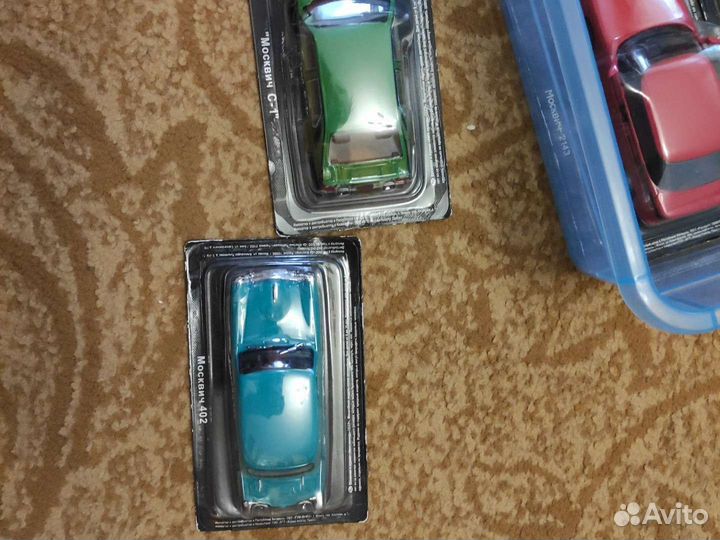 Машинки модели СССР москвичи