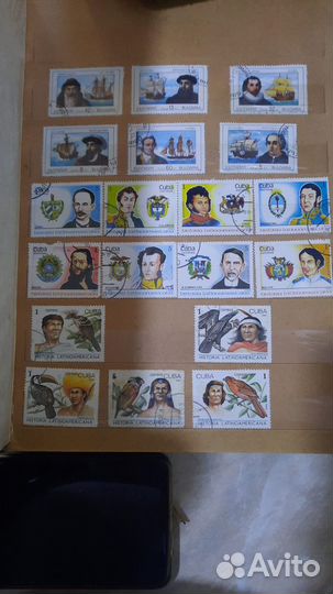 Почтовые марки Куба СССР