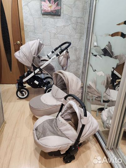 Прогулочная коляска 3 в 1 бу