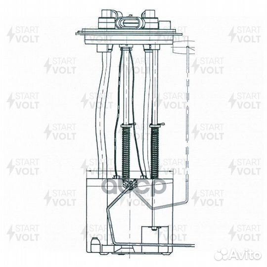 Модуль топливозаборника для а/м газ ГАЗель Бизн