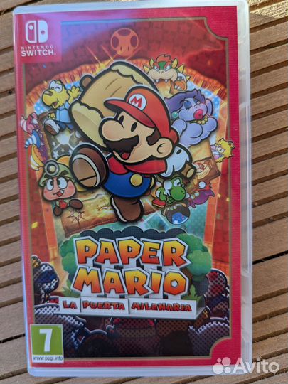 Paper Mario игра для Nintendo switch