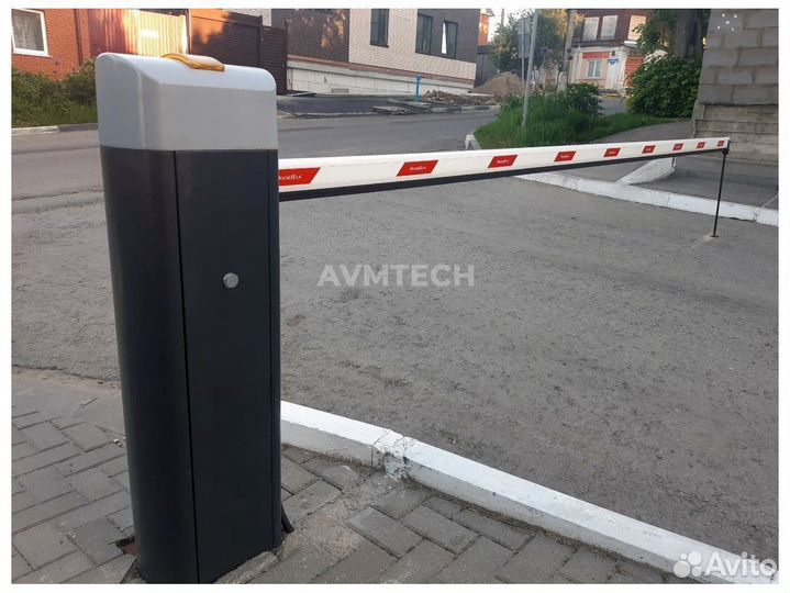 Шлагбаум под ключ