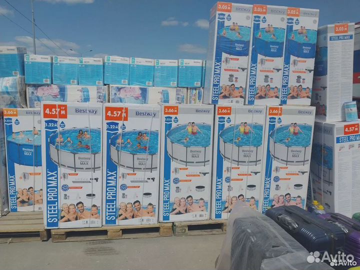 Бассейны Bestway со склада в Иркутске