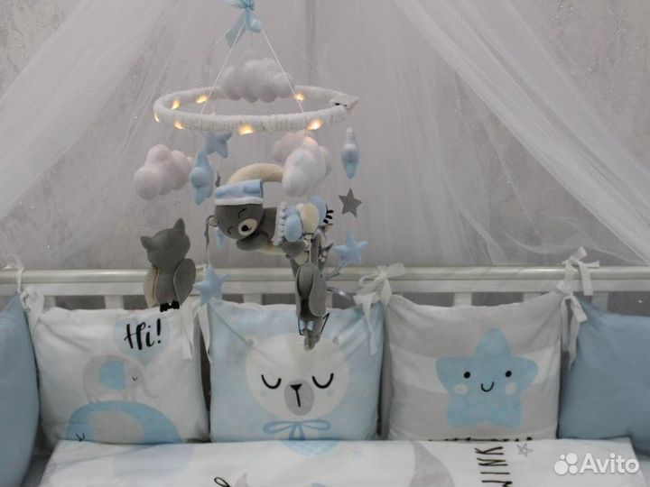 Мобиль (кронштейн +балдахин+муз.блок)