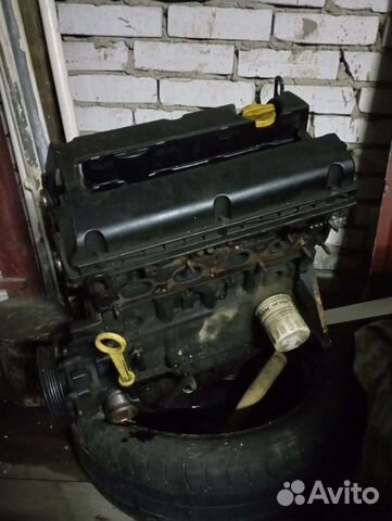 Двигатель opel zafira 1.6 z16xe