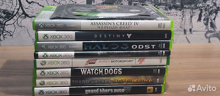 Диски на xbox 360