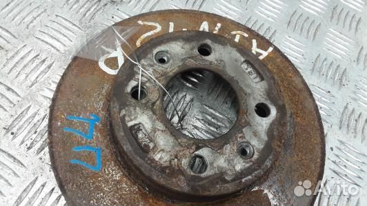 Диск тормозной передний hyundai getz TB (ADN12N601