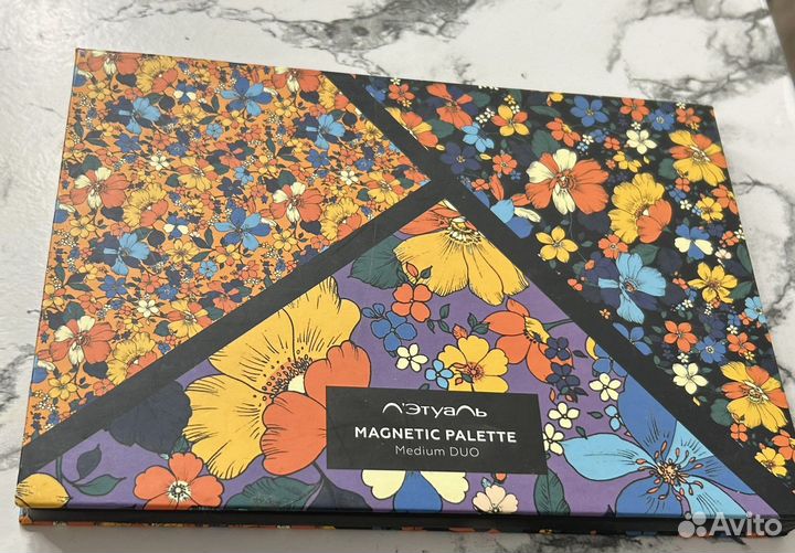 Палетка магнитная, двусторонняя средняя