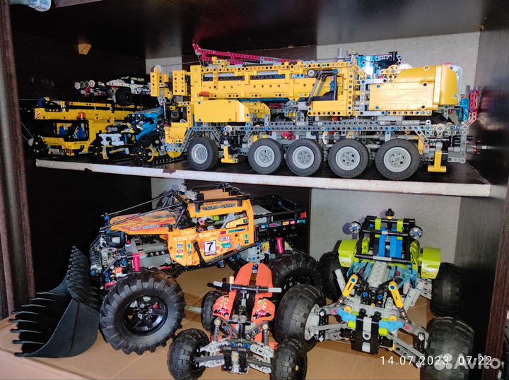 Lego technic большая коллекция