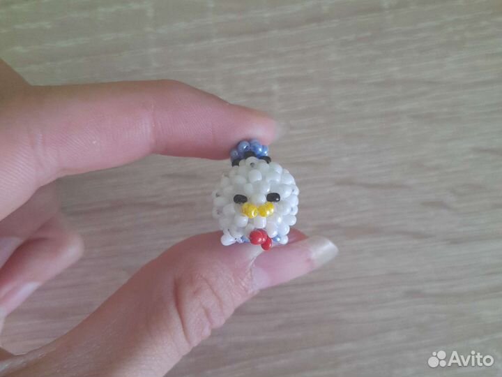 Мини амигуруми из бисера