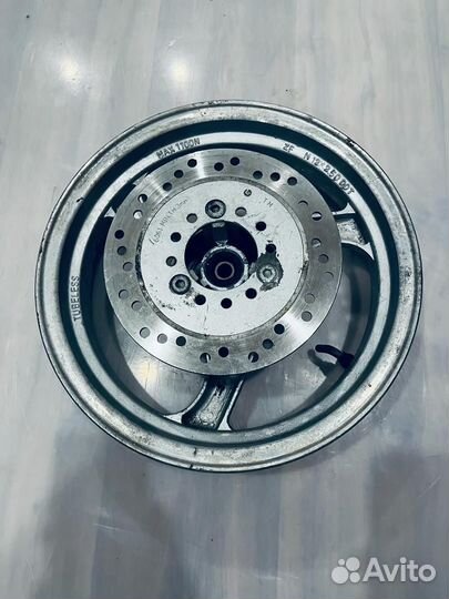 Диск передний на мопед Китаец 157 QMJ / 139 QMB