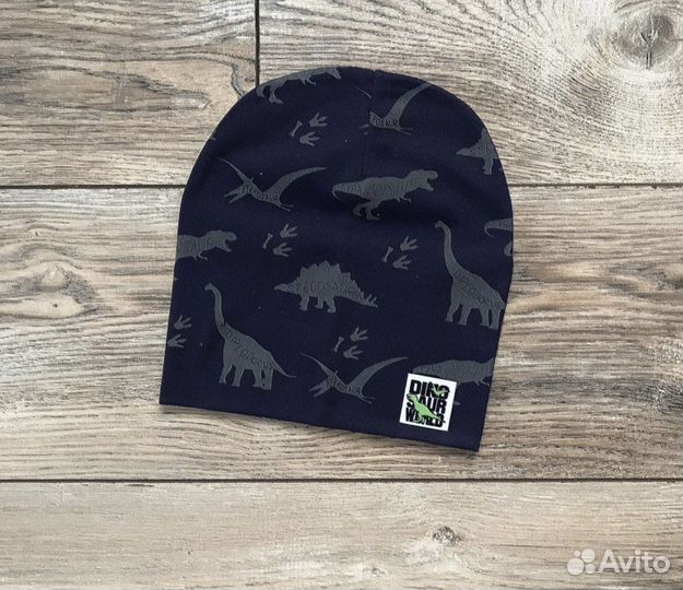 Шапка и снуд Дино