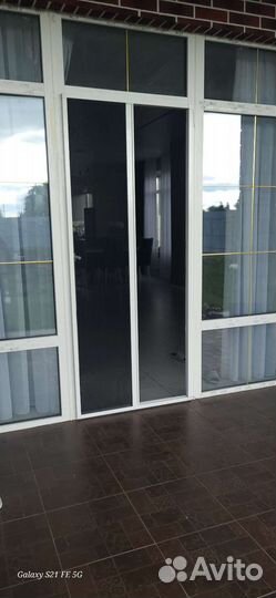 Раздвижная Москитная сетка Плиссе на окна и двери
