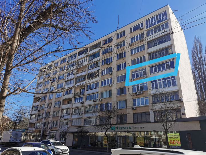 4-к. квартира, 87 м², 5/9 эт.