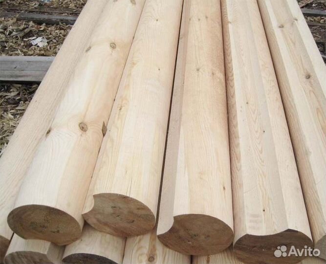 Оцилиндрованное бревно